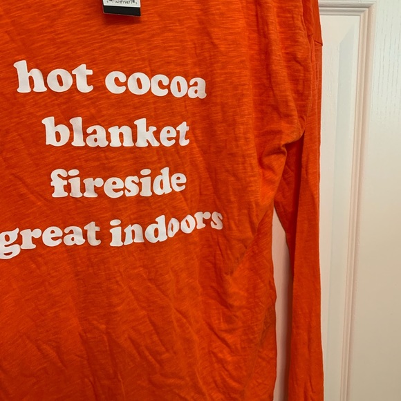 Cozy Zoe winter pajama top. New. Size M - Picture 8 of 9